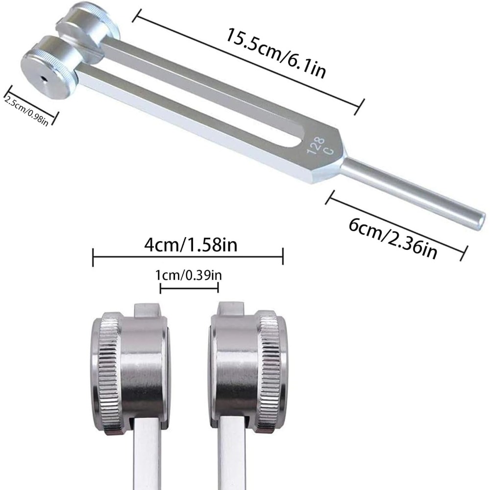 128Hz Tuning Fork Set - Stainl - Waxing Kit Home บทวิจารณ์และราคา
