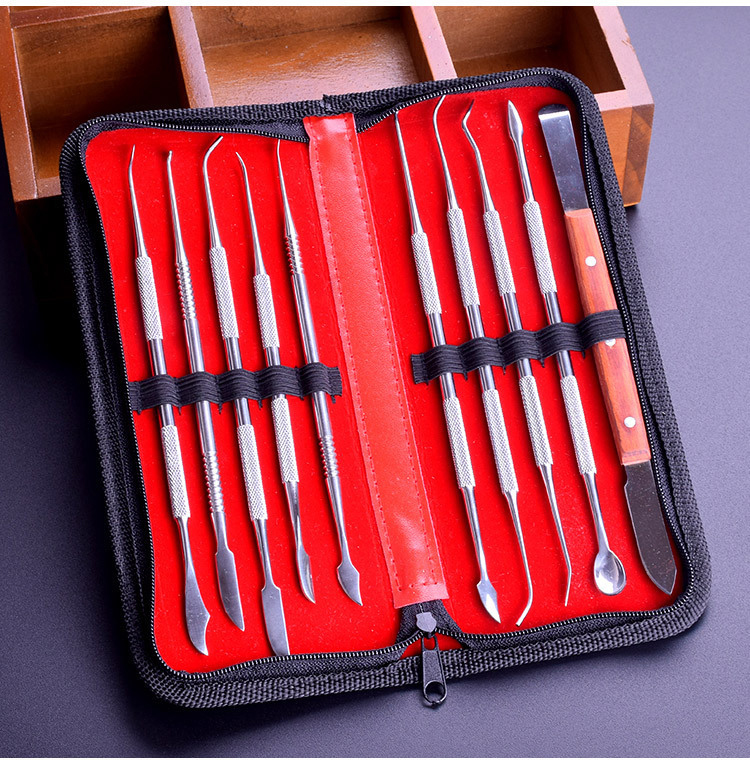 10pcs/Set Dental Spatulas Plas - Waxing Kit Home บทวิจารณ์และราคา