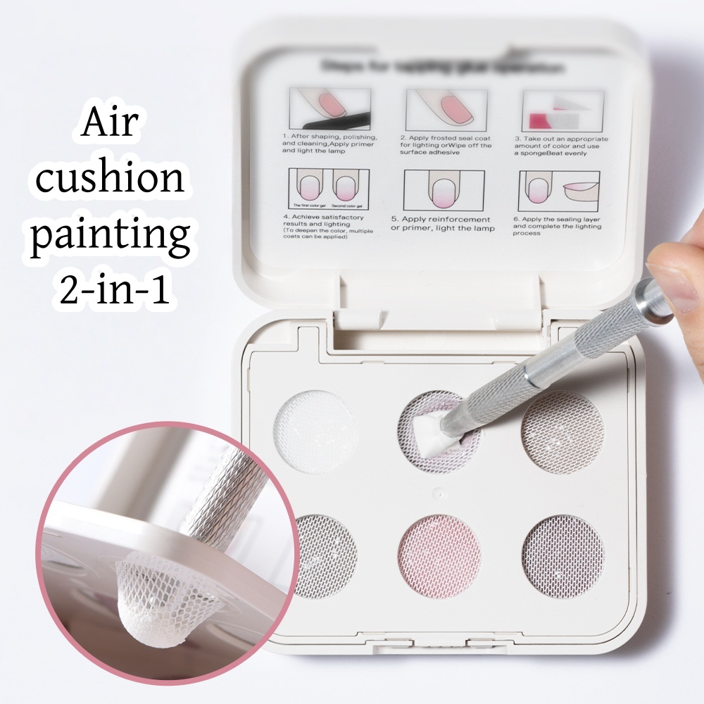6 Colors Air Cushion Patting G - Waxing Kit Home บทวิจารณ์และราคา