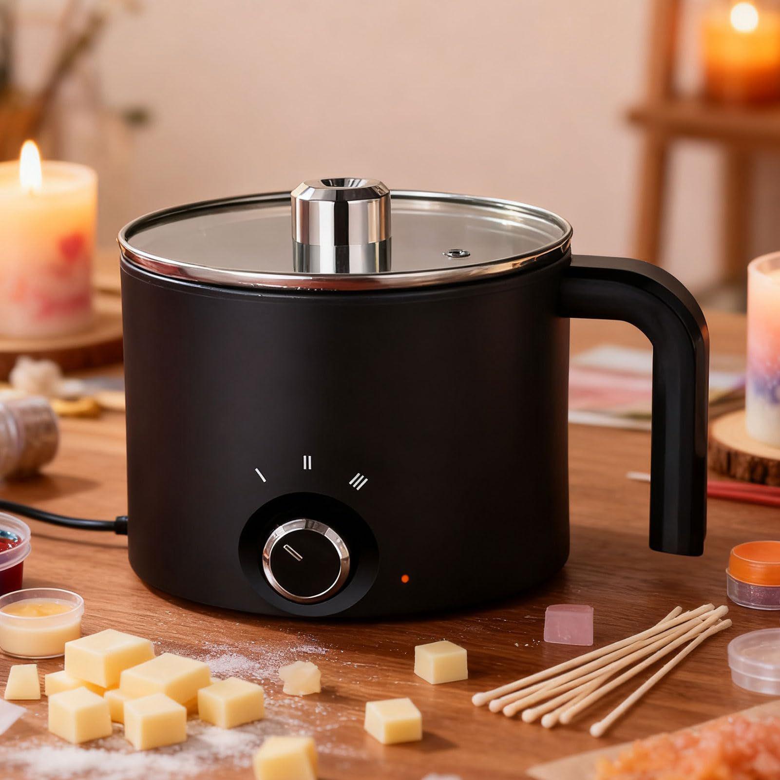 Candle Wax Melting Pot 1.5L La - Waxing Kit Home บทวิจารณ์และราคา