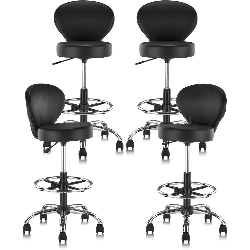 Set of 4 PVC Leather Swivel St - Spa & Wellness Center Hotel Solverde บทวิจารณ์และราคา