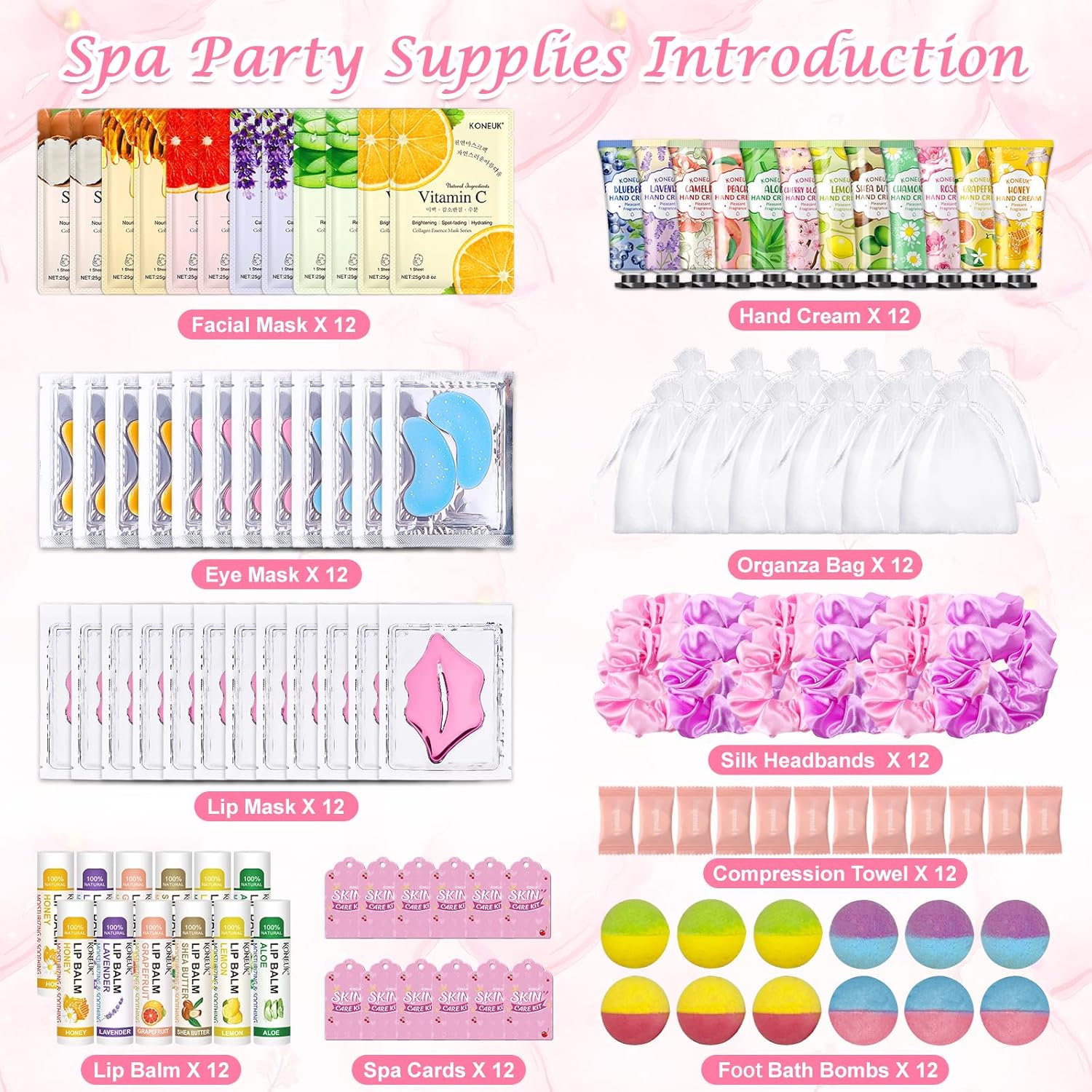 Spa Party Supplies Kit with 12 - Spa & Wellness Center Hotel Solverde บทวิจารณ์และราคา
